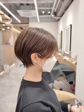 ロンドプロフィール 浦和(Lond profil) 【lond.海気】大人ショート、似合わせカット、アースカラー