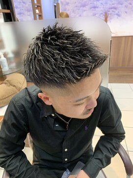 ヘアークリアー 獨協大学前店 フェードアップバング