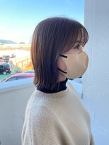 アフェクション 藤原本店(AFFECTION)&nbsp;【韓国風】小顔切りっぱなしボブ
