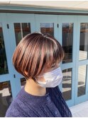 丸みショート