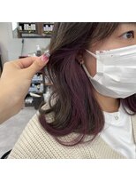 アット(at...)&nbsp;【ワンポイントイヤリングカラーピンク】