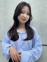 グロー 大宮(GLROW)&nbsp;小顔ヘア　韓国　顔まわりレイヤー　haruhi【大宮】