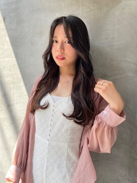 ロンド ストラーダ 心斎橋(Lond strada) マチルダボブ×ピンクベージュ×美髪［髪質改善/縮毛矯正］