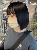 就活実習カラーにおすすめ！ブルーブラック【平井花菜美】