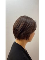 インパークス 町屋店(hair stage INPARKS)&nbsp;丸みショートボブ