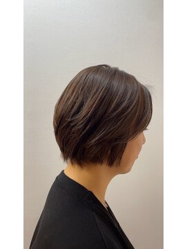 インパークス 町屋店(hair stage INPARKS) 丸みショートボブ