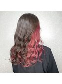 インナーカラー/ピンク/イルミナカラー