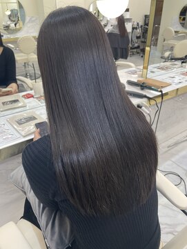 シェノン サントル(CHAINON CENTRE) 似合わせカット/酸性縮毛矯正/フルバング