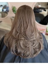 エン 仙台(en) ウェーブ×レイヤーカット×ダブルカラー 20代30代40代