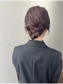 天神/大名/ヘアアレンジ/ヘアセット/結婚式アレンジ