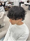 波巻きウルフパーマ