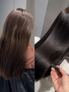 ジアン テラス(GIEN TERRASSE) #美髪縮毛矯正#酸性ストレート/岸本 理希