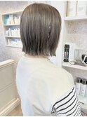 福山Caary切りっぱなしボブタイトボブ髪質改善ストレート20代