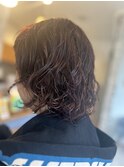 おおきめリッジパーマ