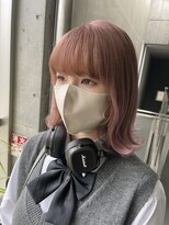 ガルボ ヘアー(garbo hair) ハイトーン ケアブリーチ ペールピンク 10代 20代