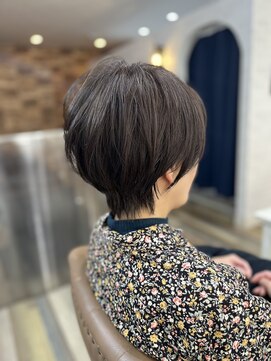リゴレット 春日部東口店(RIGOLETTO) ショートボブスタイル
