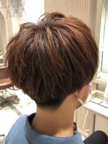 ビス リアン 川口店(Vis lien) 無造作マッシュメンズショート☆ツーブロックアッシュブラウン