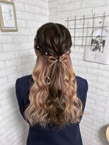 ベルデイズ 横浜西口店(BELDAYS)&nbsp;リボンハーフアップ