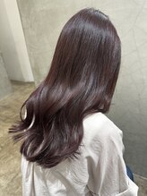 イニ 福井店(ini) カシスピンクカラー×ロング