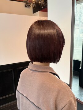 ハマースミス(Hammer Smith) min bob and red color