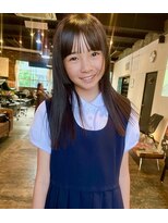 フェム(5)&nbsp;小学生パッツンカット♪