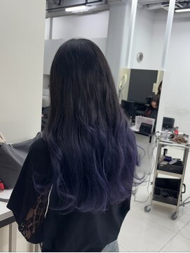 アライブ ハラジュク(ALIVE harajuku) 【ALIVE 夕貴】ラベンダーグラデーションカラー