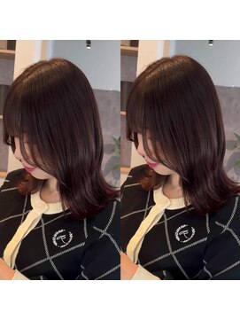 アリーズ(ALLYS) ミディアム×pink beige♪寺西