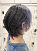 ブルーパープル×フェイスフレーミング
