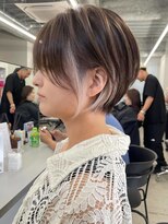 ボーテコンシェル 錦糸町(beaute concier) ミルクティーベージュダブルカラーインナーカラーケアブリーチ