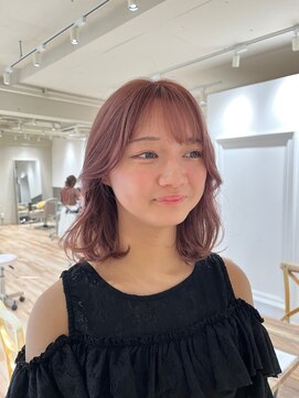 カナージュ(Canage) くびれヘア透明感カラー8.17