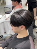 毛流れセンターパート
