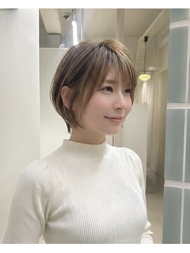 ゴカンムード(Gokan mood) 髪質改善白髪ぼかしインナーカラー縮毛矯正ブリーチハイライト