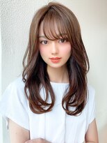 アフロート エル 錦糸町(AFLOAT L)&nbsp;【20代30代】さりげないナチュラルレイヤー/小顔/黒髪/暗髪