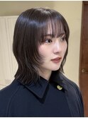 結べるボブ×顔まわりレイヤー