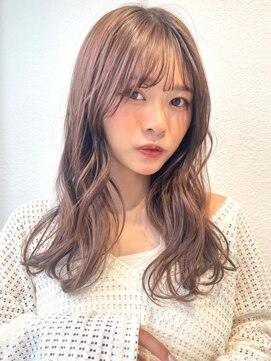 COVER HAIR ACADEMY 北浦和【カバーヘア アカデミー】北浦和西口店【4/6 OPEN(予定)】 ゆるふわロングレイヤー/ココアブラウン/ラベンダーp北浦和