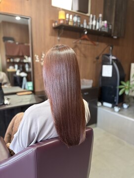 アオイ(Aoi) 今人気◎ツヤピンクロング×髪質改善でモテ髪に