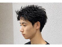 オンド(Onde)の雰囲気（メンズに大人気のフェザーパーマ♪[メンズパーマ/眉毛]）