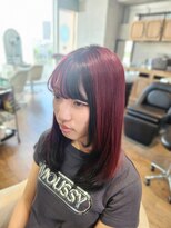 ミラシィ 稲毛(Mirashy)&nbsp;デザインカラー！ブラック＆ワインレッド