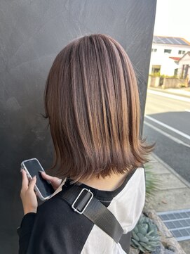 ピス(Hair Design PS) ブリーチ＋カラー