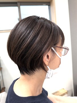 エオン(eon) ショートボブ【eon】#大人女性#白髪#大人ボブ