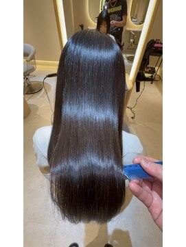 リリー 鷺沼店(RILLY) 〈キシタクヘアー〉ニュートラルブラウン×髪質改善