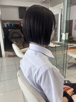 ヘアアンドデイスパ アグー(hair&dayspa AGU)&nbsp;SHIZUKA★［ぷつっと］切りっぱなしボブ