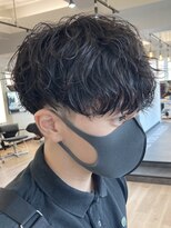 ラヴィズム バイ フィフス 新潟駅前店(LUVISM by fifth)&nbsp;新潟駅前メンズカットメンズパーマ波巻きスパイラルパーマ眉毛