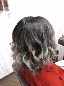 ガナンシア 横浜本店(ganancia) グレージュグラデーションカラー