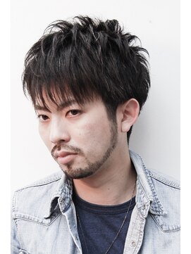 メリケンバーバーショップ コウベ(MERICAN BARBERSHOP KOBE) イメチェンセミウェットツーブロックフェード#m