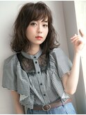 黒髪エアリーショート☆オン眉×ふわマッシュウルフ
