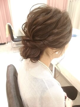 ヘアセットサロン ラシク(LaCQ) お呼ばれアップスタイル