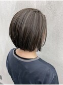 【CALVINA】ハイライトミニボブ