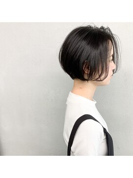 タグ(#tag) #黒髪ショートボブ