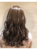 カーキグレージュカラー【Hair Lounge R】【吉川美南】